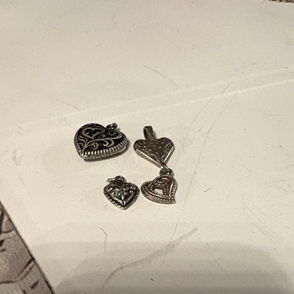 Heart, Pendant , Bracelet, Necklace Set - Picture 2 of 8